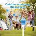 thumbnail image 5 of Garden Bubble Machine,Automatic Bubble Machine for Kids,Adjustable Height Standing Garden Bubble Maker with Light/Music Battery Operated Outdoor Summer Toys for Wedding/Party/Birthday Gift, 5 of 7