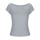 thumbnail image 5 of TaTaai Women Casual Fashion Solid Color Boat Neck Slim Fit Short Top Ladies Stylish Slimming Crop Top for Daily Street Office Commute Wear Soft Comfortable Fashion Blouse Gift, 5 of 7