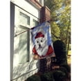 thumbnail image 3 of Carolines Treasures PPP3197CHF Westie Ahoy Sailor Flag Canvas House Size  Large multicolor, 3 of 4