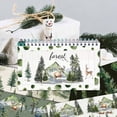 thumbnail image 2 of Injueey Juego de papel para álbumes de recortes con temática navideña de animales del bosque acuático para hacer tarjetas. Kits de decoración para fiestas, 2 of 6