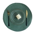 thumbnail image 1 of Premium Round Woven Table Mats Perfect for Christmas Dining Easy to Clean, 1 of 12