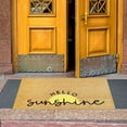 thumbnail image 2 of Summer Sunshine Non-Slip Door Mat, 16x24 Inch Welcome Mat for Front Door Indoor Outdoor, Water-Resistant Easy Clean Floor Mat Non Slip Welcome Mat Outdoor Patio Rug, 2 of 6