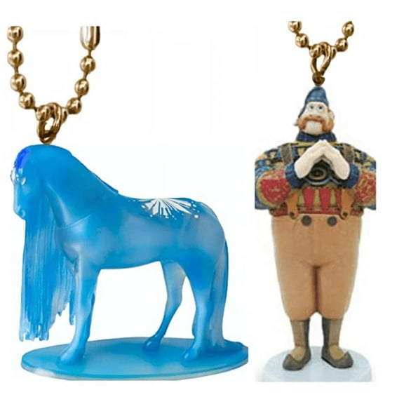 Oekan & Nokk Blue Horse Frozen 2 Pvc Keychain Dangler Ornament Figure Figurine…
