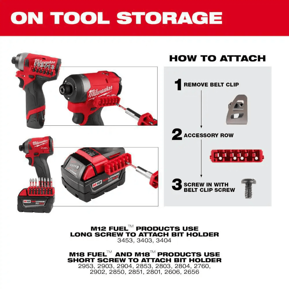 Milwaukee SHOCKWAVE Impact-Duty Alloy Steel Drill Bit Set, 100 Pieces