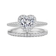 thumbnail image 1 of Lujo elegante moda plata joyería nupcial circón diamante elegante anillo de bodas Wmkox8yii fajkfhkj1526, 1 of 2