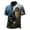 Blue, variant on Men's Classic Polo Shirt Short Sleeve Shirts Printed Shirt with Classic Collar Top