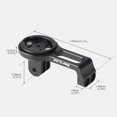 thumbnail image 2 of Soporte de bicicleta de computadora Soporte de acto para el cronómetro de aleación de aluminio para Garmin/Bryton/Wahoo, 2 of 8