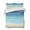 Turquoise, variant on Quilts Full Size, Summer Coastal Soft Comforter Bedding Set for Bed, Turquoise Ombre Beach Ocean Waves Lightweight Quilted Bedspread with Pillow Cover(2 Pieces) for All Season, 78x90 Inch