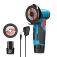 thumbnail image 1 of Labymos 12 V Angle Grinder Handheld Portable Electric Grinder Machine Ceramic Tile Wood Multi-function Polishing, 1 of 8