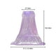 thumbnail image 3 of Mosquitera Princess Dome para niñas y niños | Toldo redondo transparente para cuna, camas individuales y adultos | Fácil instalación, malla fina protectora, decoración para el hogar y viajes, 3 of 7