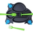thumbnail image 6 of Constructive Eating UFO Training Plate and Utensils Set for Babies & Toddlers, 6 of 8