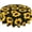 Tournesol, variante sur Nappe Citron Jaune 60 Pouces Ronde Aquarelle Fleurs d'Été Feuille Couverture de Table, Tissu Polyester, Idéale pour Cuisine Salle à Manger Pique-Nique Fête Été Extérieur