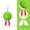 L, variant on ASXITE Christmas Ornaments,Ball Ornaments for Christmas Trees,Christmas Tree Pendant Ornaments Imitation Balls Furry With Ribbon Party Decorations Green Christmas Ornaments Balls