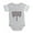 Heather Gray, variant on CafePress - Apple Tree_Bl - Cute Infant Baby Football Bodysuit