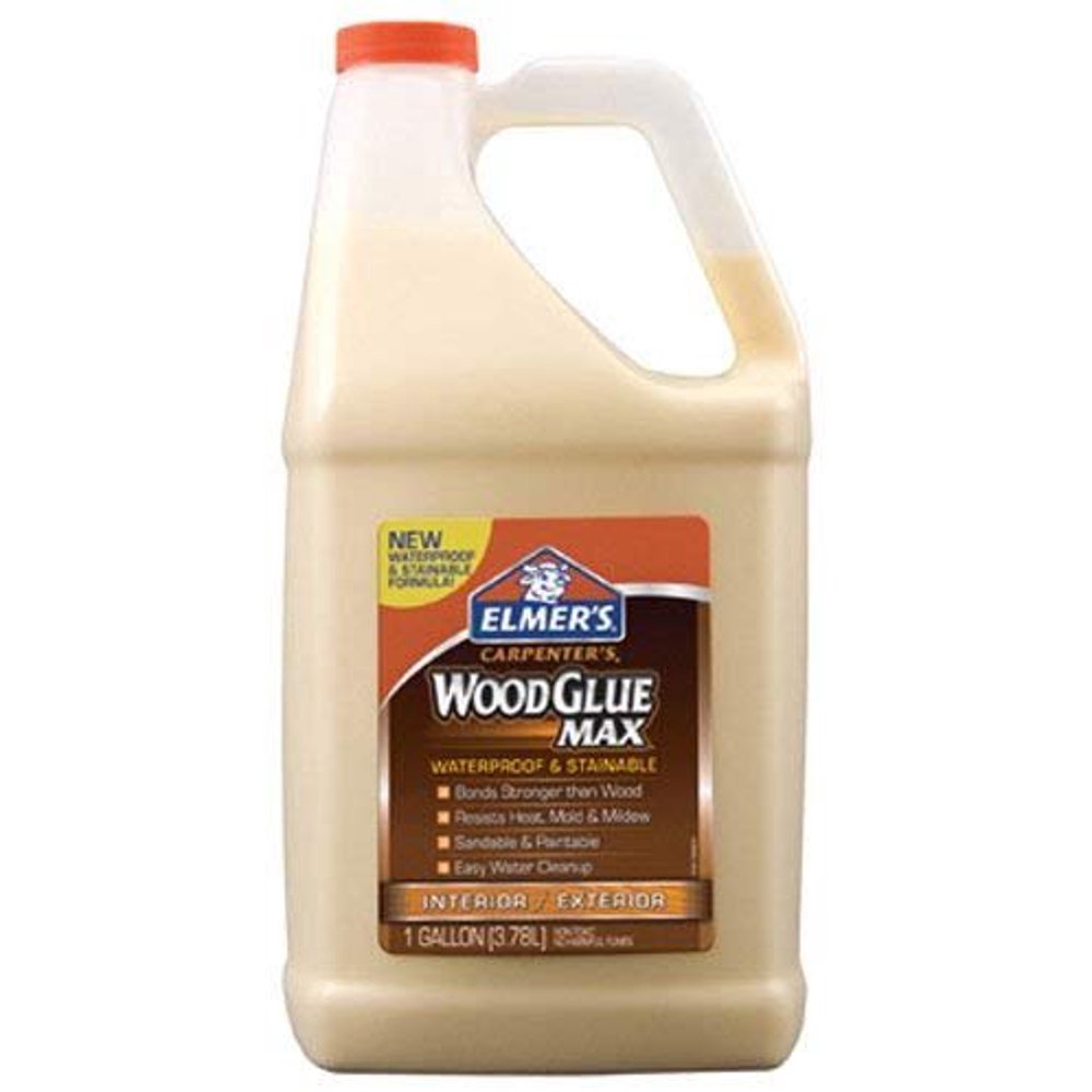 Elmer's E7330 Carpenter's Wood Glue Max, 1 Gallon, Tan