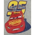 thumbnail image 3 of Disney Pixar Cars Lightning McQueen Little Boys Fleece Pullover Hoodie Toddler to Little Kid, 3 of 5