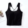 thumbnail image 4 of CHENge Women Workout Tops Sleeveless Tank Tops with Built for Women Open Back Basic Undershirt Sleeveless Shirts Plus Size Gym Clothes, 4 of 4