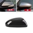 thumbnail image 6 of For Mazda 3 2010-2013 Black Right Driver Side Mirror Replaced Housing Cover Cap, 6 of 7