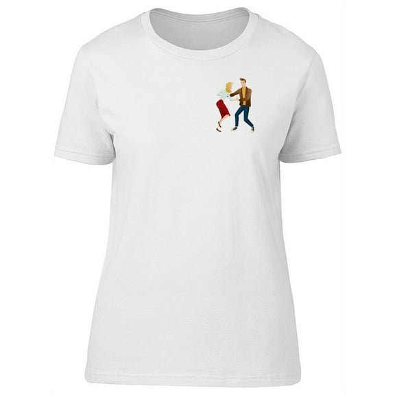 Couple Dancing Lindy Hop T-Shirt Women -Image by Shutterstock, Female x-Large