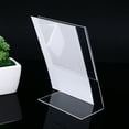 thumbnail image 4 of Support de Numéro de Table en Acrylique Transparent pour Événements de Mariage Parfait Support de Présentation de Panneaux avec Base Grand 12 Pcs, 4 of 8
