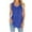 Blue Tops for Women _v, variant on Women's V Neck Dressy Casual Tops for Lady Sleeveless Loose Fit Flowy Tunic Tops Summer Clothes for Teen Girls Fashion 2024 Solid Color Tank Tops Vintage Elegant Going out Blouse Wine T Shirts S