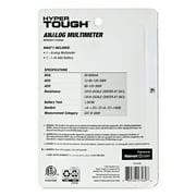 Hyper Tough Analog Multimeter TD35090B, New, 4.75 in Assembled Product Width