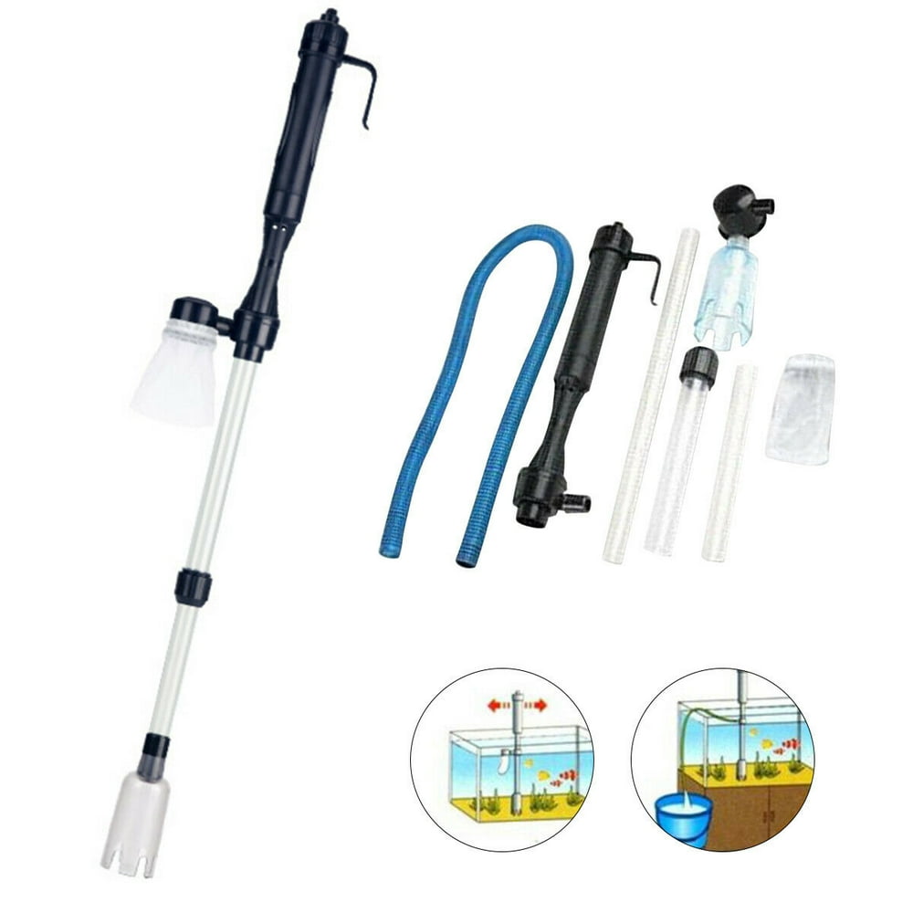 Electric Gravel Aquarium Fish Tank Automatic Siphon Vacuum Water Change