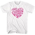thumbnail image 1 of T-Shirt pour Adulte Blanc Bruce Brown Films Endless Summer Heart 5TG, 1 of 2