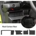 thumbnail image 2 of Moldura de cubierta de panel de consola central de fibra de automóvil para Jimny 2019 Accesorios interiores de automóvil 2020, 2 of 5