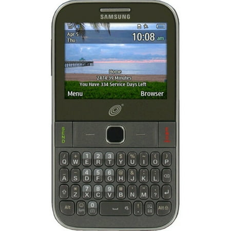 NET10 Samsung S390G 117 MB Smartphone, 2.4" LCD320 x 240, Android 2.3 Gingerbread, 3G, Black