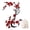 B, variant on Cherry Blossom Iron Patches, Embroidered Flower Applique, Large 14 Inch, Iron Or Sew On Fabric Patch for Backpack, Jacket, Jeans, Tote Bag, Dress and DIY Decoration