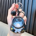 thumbnail image 1 of Lindo llavero con forma de oso, luz de noche, llavero con luz de ambiente rojo, llavero con forma de oso, colgante para bolso, máquina de garra, regalo, 1 of 6