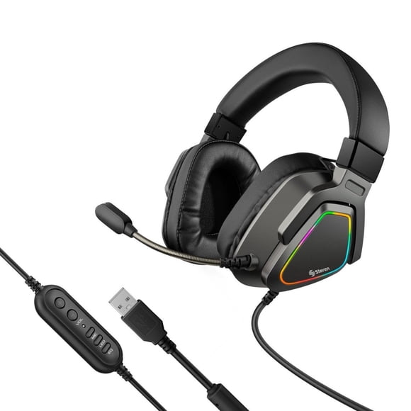 Audí­fonos USB para Gamers de 7.1 canales con ecualizado