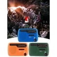 thumbnail image 2 of Emergency Solar Hand Crank Dynamo AM/FM/WB Weather Radio LED Flashlight Charger, Clearance, 2 of 8