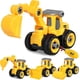 thumbnail image 1 of Take Apart Toys 4 Pack - DIY Construction Engineering Car Toy, Kids STEM Sand Toys for Toddlers Age 3-5, Building Sandbox Toys Truck, Birthday Gifts f, 1 of 4