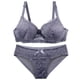 thumbnail image 1 of Karight Womens Bras and Panty Sets Push Up Lace Bras Set Plus Size Embroidery Bra Comft Underwear Lift Up Underwire Bra, 1 of 8