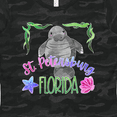 thumbnail image 4 of Inktastic St. Petersburg Florida Cute Swimming Manatee Women's T-Shirt, 4 of 5