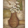 thumbnail image 3 of Zarris, Chariklia 20x24 Black Modern Framed Museum Art Print Titled - Cubed Floral Study II, 3 of 5