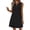 Black, variant on Beach Clothes for WomenGJC Baeitkot Ladie Round Neck Summer Casual Loose Sleeveless Dress