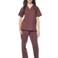 thumbnail image 3 of Dagacci Medical Uniform Unisex Scrubs Set Scrub Top and Pants, 3 of 4