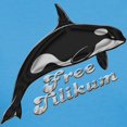 thumbnail image 3 of CafePress - Free Tilikum T Shirt - Women's Traditional Fit Dark T-Shirt, 3 of 4