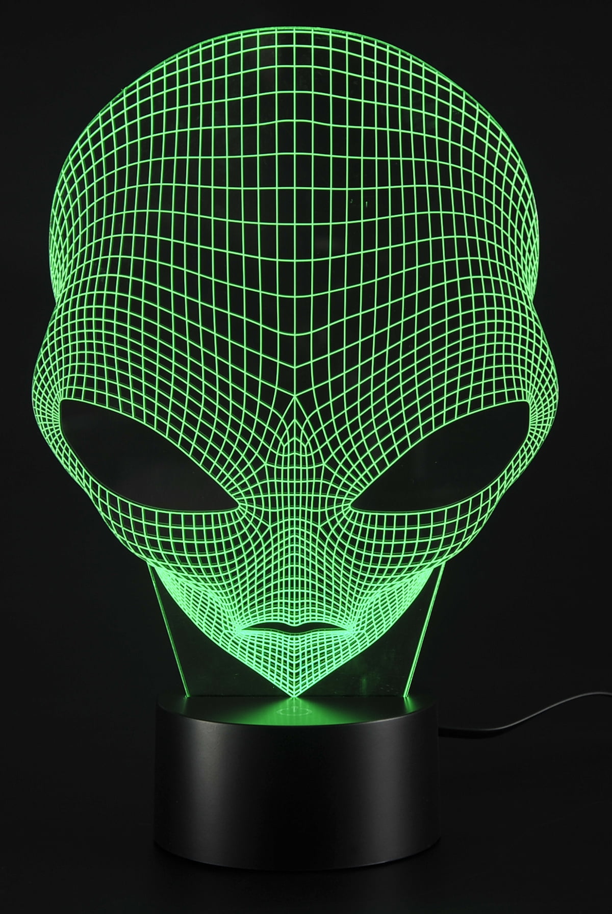 Alien 3D LED Night Light 7 Color Touch Switch Table Desk Lamp Birthday Gift 