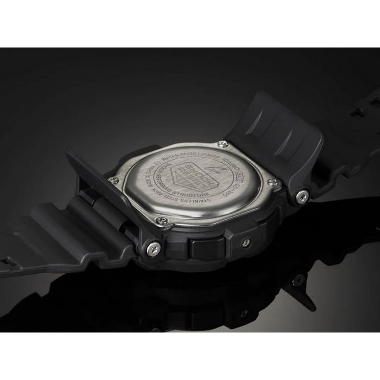 Casio Men's G-Shock Wristwatch with Black Resin Strap - GD350-1C