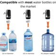 thumbnail image 3 of Dispensador Automático de Agua Embotellada - Cargador USB, Acero, Sin BPA, Agua Fría, 1200mAh, Jarras y Botellas 1.5L, 5.7L, 10L, 11.3L, 15L, 18.9L, Negro JM, 3 of 5