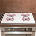 thumbnail image 5 of Stove Burner Covers 4 Pcs for ,Pink Pig drawing, Round Gas Stove Burner Cover 8Inch And 10Inch, 5 of 6