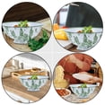 thumbnail image 2 of ULTNICE Large Enamel Bowl Classic Enamel Bowl Round Kitchen Use Storage Holder 1 Set, 2 of 8