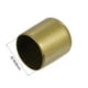 thumbnail image 3 of Uxcell 20pcs Tapas de goma 1 1/8"(28mm) ID Cubierta de tubo redondo de vinilo Protector de rosca dorado, 3 of 5