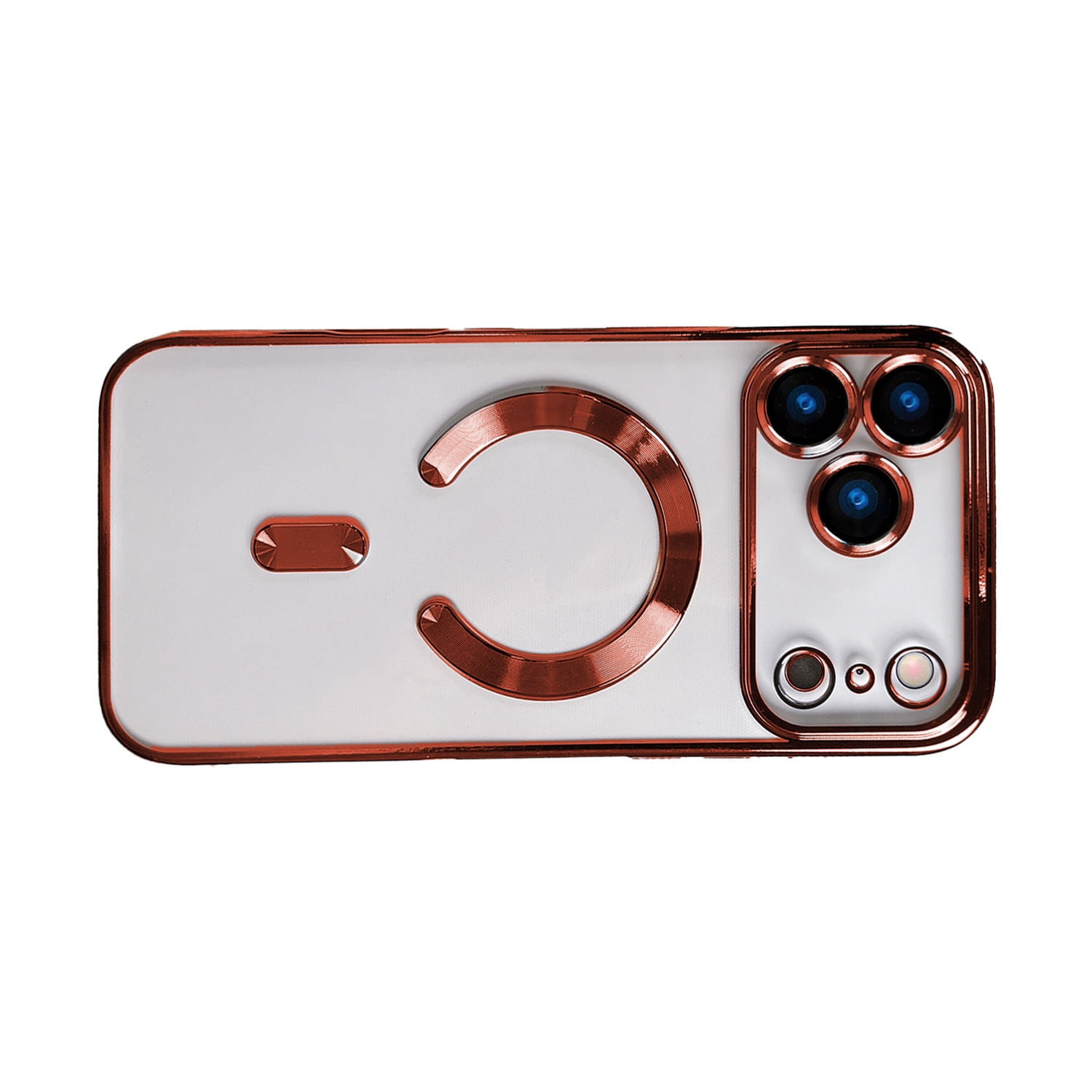 Radiant Clear Case with MagSafe for iPhone 17 Pro Max - Red