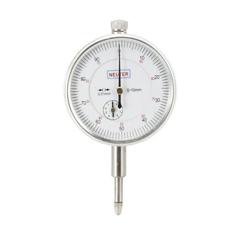 Dial Indicator 0-10mm 0.01mm Accuracy Metric Precision Measuring Tool for Machinist Engineer