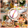 thumbnail image 2 of Bxaolu Butter Spreader Knife Set, 2-Pack Stainless Steel Cheese and Butter Knives with Handle, Dishwasher Safe, for Soft & Hard Cheese, Jam, Cold Butter, 2 of 8
